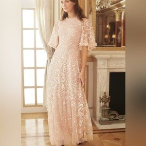 Needle & Thread Sequin Ribbon Gown